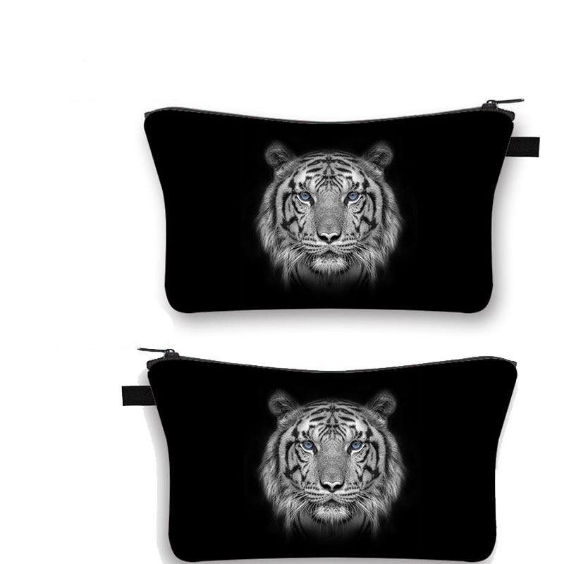 Zwarte Wilde Make-up Tas