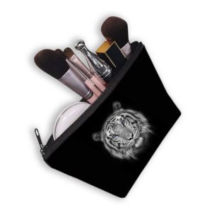 Zwarte Wilde Make-up Tas