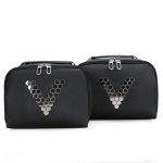 Zwarte XL Make-up Koffer – Elegantie en Ruimte Gegarandeerd